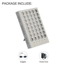 식물등 생장등 스탠드 200w 빨간불 치료 휴대용 660nm 850nm 근적외선 led 치료 빛 얼굴 피부 관리 통증 완화 326, 850nm 660nm, 유럽 ​​연합