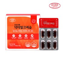 간건강 밀크씨슬 아연 엽산 60캡슐/2개월분, 2개, 60정