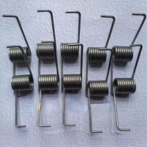 호환 용수철 스프링 압축 코일 금형 비틀림 스틸 고강도 V자형 와이어 직경 외경 각도 길이 2 개