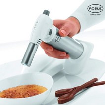 레슬레토치[국내발송]레슬레 가정용 토치 부탄 가스 캠핑 휴대용 캠핑용 바베큐 미니 충전식, 화이트 레슬레토치