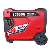 고성능 경량 발전기 최대 출력 6.5kw sc6500i 행사장 푸드트럭 캠핑장, 1개