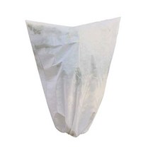 나무 보온재 월동 Antize Drawstring 겨울 정원 마당 화분 식물 보호 커버 가방, White 80 and 100cm_7