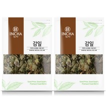 인차 국내산 감잎차 시엽 감잎, 300g, 2개, 2개