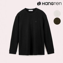 행텐 남성 커프 립 와플 티셔츠-AE9L303160705