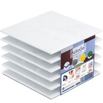 uTVHome Store 소리가 안들리는 방음문 문소음방지 흡음재 차음시트 방음인테리어 흡음판 방음판, Solid, 6, 6-White-Solid