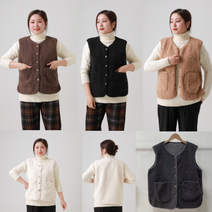 앤제이와이 뽀글이 겨울 조끼