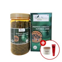 굿라이프 뉴트리션 호주 프로폴리스 2000mg 365캡슐X2개 목 에좋은영양제 포로폴리스 항산화건강 솔루션, 단품, 단품