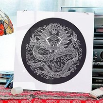 nv572-행잉액자 풍수금전운이상승하는용그림 타입3.성공