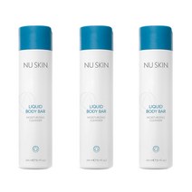 뉴스킨 리퀴드 바디바 모이스처 라이징 클렌저 피부관리 250ml 호호바씨 오일 알로에베라, 3개입