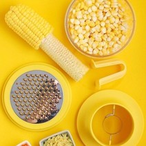 탈곡기 신제품 수동 옥수수 탈곡기 2022 가정용 생강 마늘 다기능 주방 가제트, 01 YELLOW