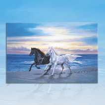 votgl diy페인팅 피포페인팅 명화그리기 그림그리기유화그리기세트40 x 50cm, 0028말