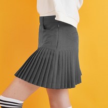 UW-82 뒷 부분 밴딩 주름 플리츠 큐롯 치마바지 가을 겨울 랩 스커트 골프치마 큐롯치마 캐쥬얼치마 단체복 빅사이즈 버건디 블랙 그레이 여성골프웨어