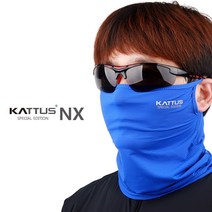 KATTUS 국산제품 여름 냉감마스크 쿨워머 멀티스카프 쿨마스크 쿨스카프 넥워머 목토시 멀티스카프 디자인등록제품 KC인증완료, 블루