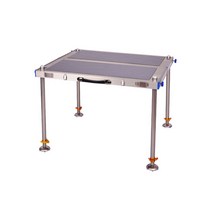 민물낚시좌대 초경량 카본 좌대 벌집 배수 이동식 가벼운 대형 거치대 발받침 발판 스마트, 300x300 알루미늄 합금