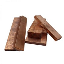 황동 동 동판 용접봉 주물 co2 구리 플랫 바 로드 다양한 크기, 10x60x100mm 1개