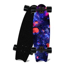 서핑 땅 서핑 보드 초보자 서핑 보드 운동 브러시 거리 큰 물고기 보드 단풍 나무 긴 스케이트 보드 스포츠 거리 야외, c