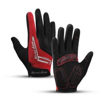 KYNCILOR 로드자전거장갑 운동의 통기성, 레드, XL