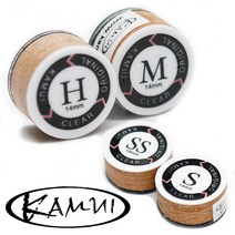 [정품인증당구몰] 카무이 오리지널 클리어(신형) (H/M/S/SS) / 까무이팁 KAMUI 개인 당구 용품 재료, S