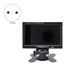 태블릿모니터 7인치 휴대용 모니터 1024x600 디스플레이-호환/VGA/AV 사진 EU 플러그, 한개옵션0