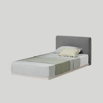 한샘 스테디2 하이 패밀리침대 SS 슈퍼싱글 일반형 (색상 2종 매트별도), A형: 미드그레이(A)