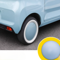 다마르기니 휠캡 다마스 아나운서 자동차 캠핑카 튜닝, 노랑