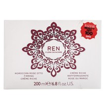 렌 모로칸 로즈 오투 퍼밍 크림 리치, 1개, 200ml