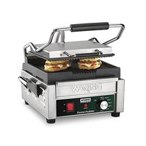 Waring Commercial 플랫 토스트 전기 그릴 120V 1800W