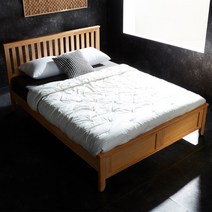 퍼피노 라라1 원목 퀸침대 프레임 컬러4종 sy386-1