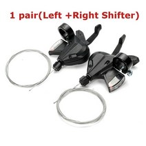 Shimano acera sl-m310 마운틴 하이브리드 자전거 자전거 부품용 3x8단 변속 레버 시프터 오른쪽 왼쪽 자전거 변속기, 시프터 1쌍, 시프터 1쌍
