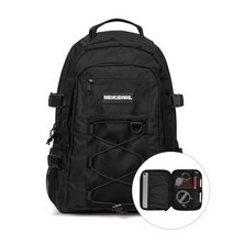 NEIKIDNIS 메쉬 스트링 백팩 블랙 MESH STRING BACKPACK / BLACK