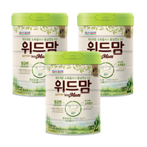위드맘 바른목장 원유로 만든 분유 2단계, 3개, 750g