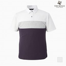 인디안 TREMOLO 남성 절개배색 타입 애리형 티셔츠_TRNASWY2411