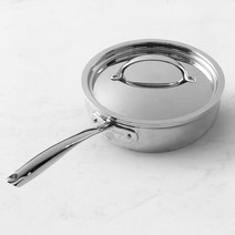 Williams Sonoma 윌리엄스 소노마 시그니처 Thermo-Clad™ 스테인리스-스틸 에센셜 팬 - 3 1/2-Qt 가격