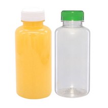 브릿지마개 와이드일자페트병 350ml, 주황마개, 1개