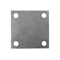 국산 베이스판 120x120x6Tx16홀 베이스플레이트 앙카받침대, 1개