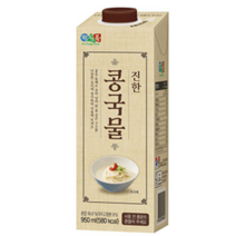 E 정식품 진한 콩국물 950ml x 4개입 콩국 콩국수, 4개