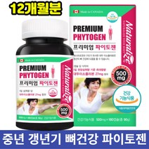 뼈건강 뼈밀도 골강도 호르몬영양제 파이토젠 여성갱년기 50대 여성영양제 골형성 달맞이꽃종자유 12개월분 중년뼈건강영양제 non-gmo대두 이소플라본 골밀도 뼈 강화 대두레시틴, 상세페이지참조