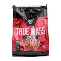 비에스엔 트루-매스 1200 파우더 프로틴 & 카보하이드레이트 드링크 믹스 단백질 보충제, 4.65kg x 1개