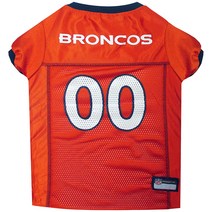 NFL 덴버 브론코스 메쉬 저지 애완용 티셔츠, Denver Broncos