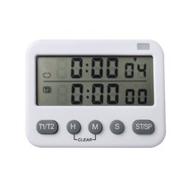 타이머쌤 뽀모도로 듀얼 스톱워치 수능 수험생 공부 시험 무소음 쿠킹, 4개