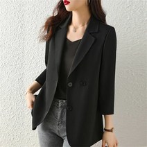 미스손 여성 봄여름 캐주얼 뒤트임 쉬폰 정장 코트M10