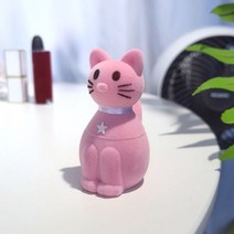 피규어장식장 투명아크릴 계단식 조명 쇼케이스 귀여운 고양이 거북이 거북이 모양 반지, c