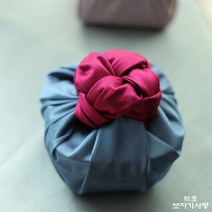 보자기사랑 실크겹보자기 55 75 90 110, 체리핑크/스카이블루