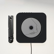 벽걸이 cd 플레이어 시디 같은 단락에서 생성 가능한 레트로 홈 앨범 휴대용 형 비닐, 2세대 블랙 CD 플레이어 삼각형 브래킷, 2세대 블랙 삼각형 브래킷