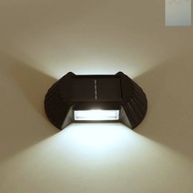 SOCEAN 유니크 자연광 테라스 벽등 정원 웜조명 2EA 베란다 벽부착 조명 마당 솔라 라이트 실외 외부 직부등 태양열 채광 LED 루프탑 옥상 담벼락 조경 방수 전구 현관 정원 외등 태양광 쏠라 전등 난간 경관