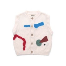 데님인더박스 [갤러리아] *가을신상20%품목할인*((IV)데님인더박스-알록도형니트베스트(72A11-220-02)