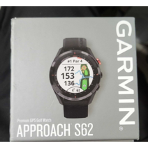 가민 어프로치 S62 프리미엄 스마트 피트니스 GPS 골프 레인지 파인더 워치 남친선물