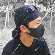 두건 스포츠두건 라이딩 캡 자전거 싸이클 국산 쿨두건] 바이크후드 등산 메쉬 오토바이두건 [바이크, 3D쿨두건- 패턴블랙