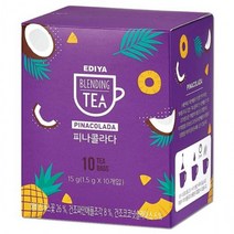 이디야 블렌딩티 피나콜라다 1.5gx10T, 상세페이지 참조