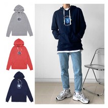 타미힐피거 타미힐피거 풀오버 후드티셔츠